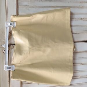 Abercrombie & Fitch Cream Mini Skirt